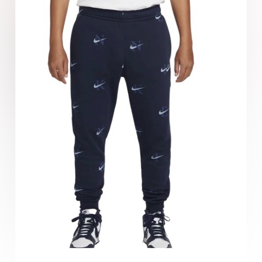 NIKE CLUB FLEECE MEN'S BRUSHED ALLOVER PRINT JOGGERS XXL
